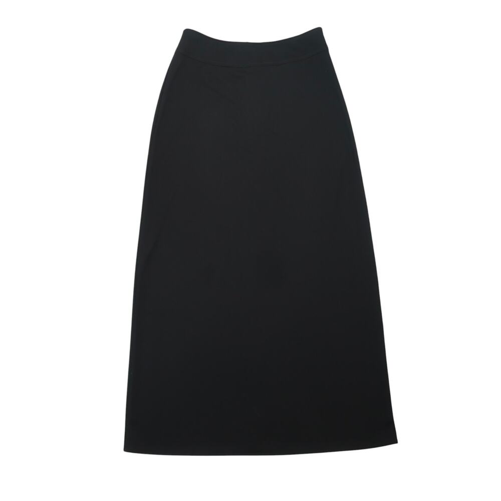 Vintage 90s BCBGMAXAZRIA Black Maxi Skirt A-Line 6